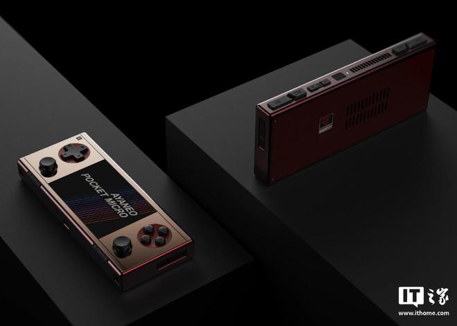 RO 复古金限定版掌机发布预售 1699 元PP电子AYANEO Pocket 